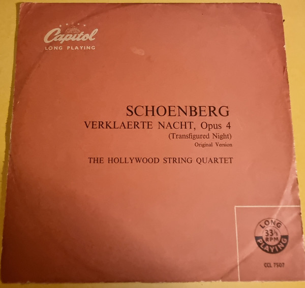Schoenberg Verklaerte Nacht, Op. 4 (Transfigured Night) - Original Version
