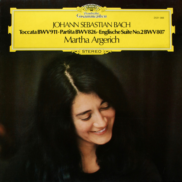 Toccata BWV 911&nbsp;&bull;&nbsp;Partita BWV 826&nbsp;&bull;&nbsp;Englische Suite No.2 BWV 807