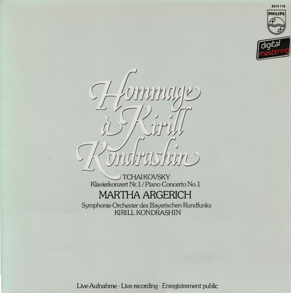 Hommage &Agrave; Kirill Kondrashin (Klavierkonzert Nr. 1)