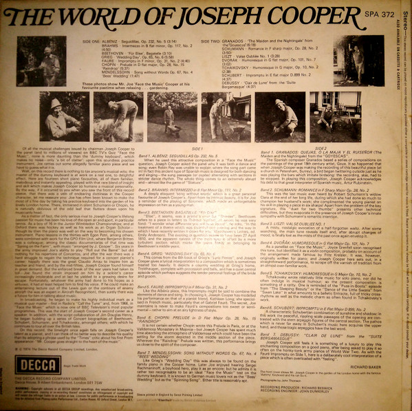 The World Of Joseph Cooper