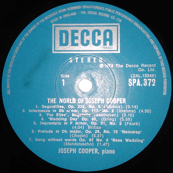 The World Of Joseph Cooper