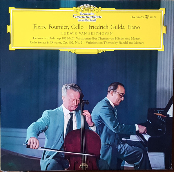 Cellosonate D-dur Op. 102 Nr. 2 &middot; Variationen &Uuml;ber Themen Von H&auml;ndel Und Mozart (Cello Sonata In D Major, Op. 102, No. 2 &middot; Variations On Themes By H&auml;ndel And Mozart)