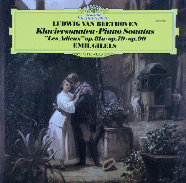 Klaviersonaten &bull; Piano Sonatas "Les Adieux" Op. 81a &bull; Op. 79 &bull; Op. 90