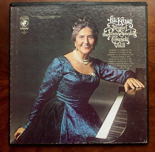Piano Sonatas, Vol. II