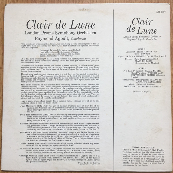 Clair De Lune