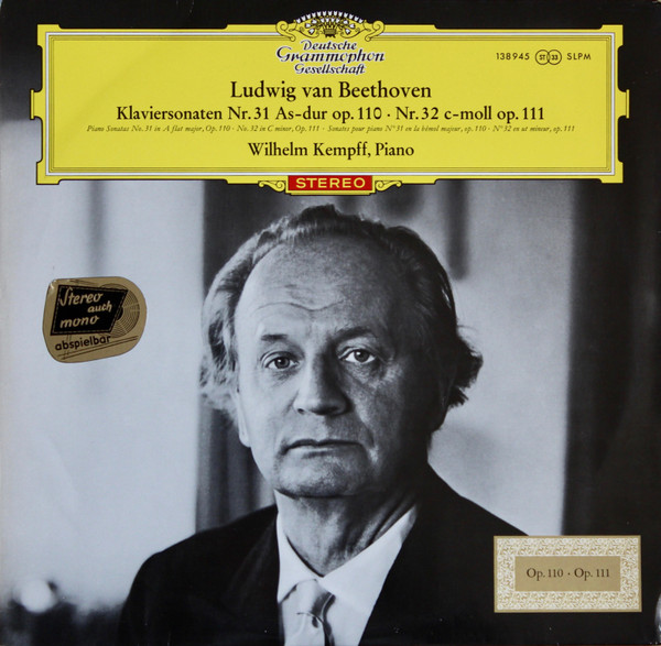 Klaviersonate Nr. 31 As-dur Op. 110, Klaviersonate Nr. 32 C-moll Op. 111