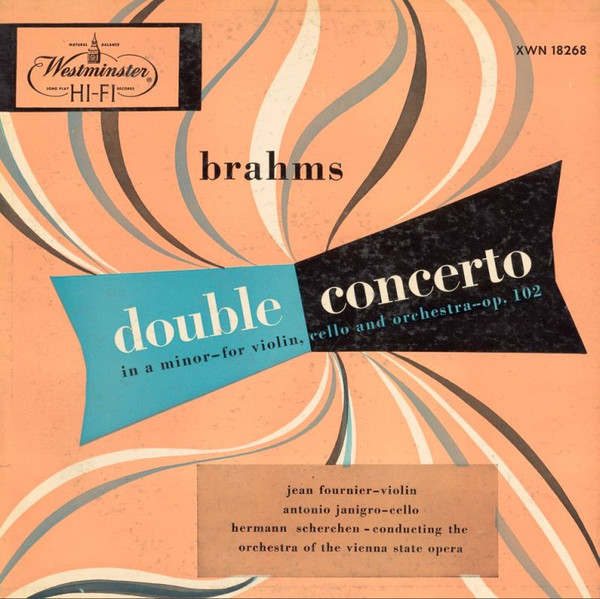 Double Concerto In A Minor - For Violin, Cello And Orchestra - Op. 102