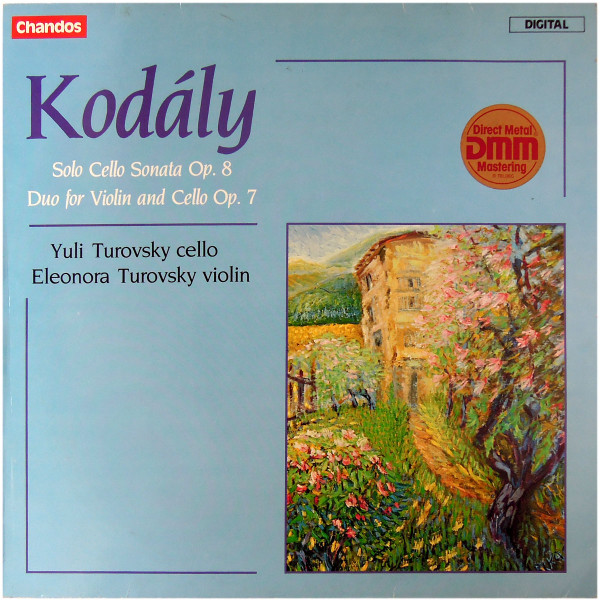 Solo Cello Sonata Op.8 / Duo For Violin And Cello Op.7