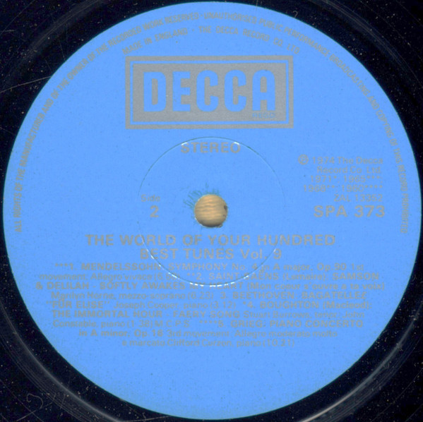 The World Of Your Hundred Best Tunes Vol. 9