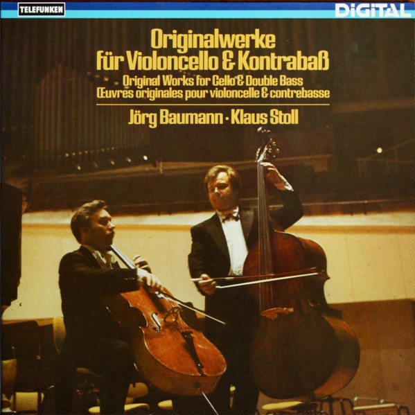 Originalwerke F&uuml;r Violoncello & Kontraba&szlig;