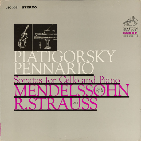 Sonatas For Cello And Piano