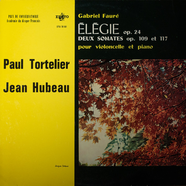&Eacute;l&eacute;gie - Deux Sonates Op. 109 Et 117 Pour Violoncelle Et Piano