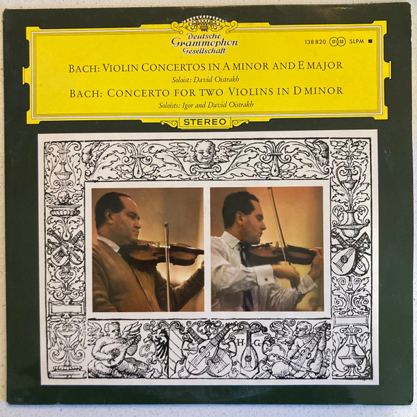 Violin Concertos In A Minor And E Major / Concerto For Two Violins In D Minor