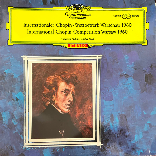 Internationaler Chopin-Wettbewerb Warschau 1960 = International Chopin Competition Warsaw 1960