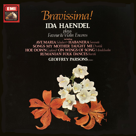 Ida Haendel Plays Favourite Violin Encores. Bravissima !