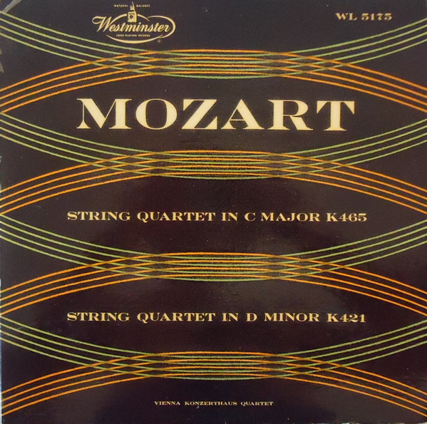 String Quartet In C Major K465 / String Quartet In D Minor K421