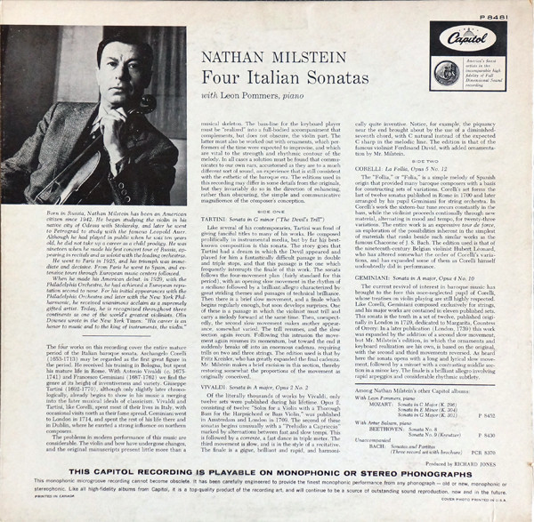 Four Italian Sonatas