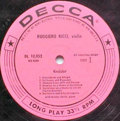 A Tribute To Kreisler