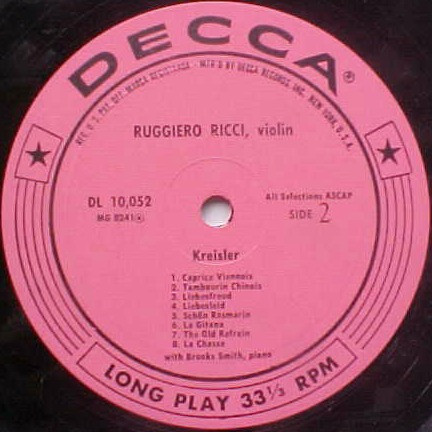 A Tribute To Kreisler