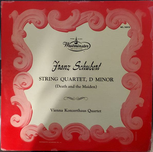 String Quartet, D Minor (Death And The Maiden)