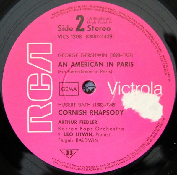 Rhapsody In Blue / Warschauer Konzert / Cornish Rhapsody
