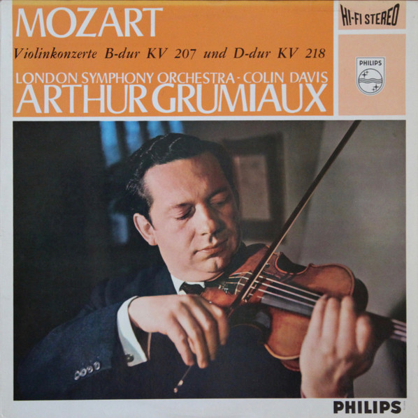 Violin Konzerte In B-dur KV 207 Und In D-dur KV 218