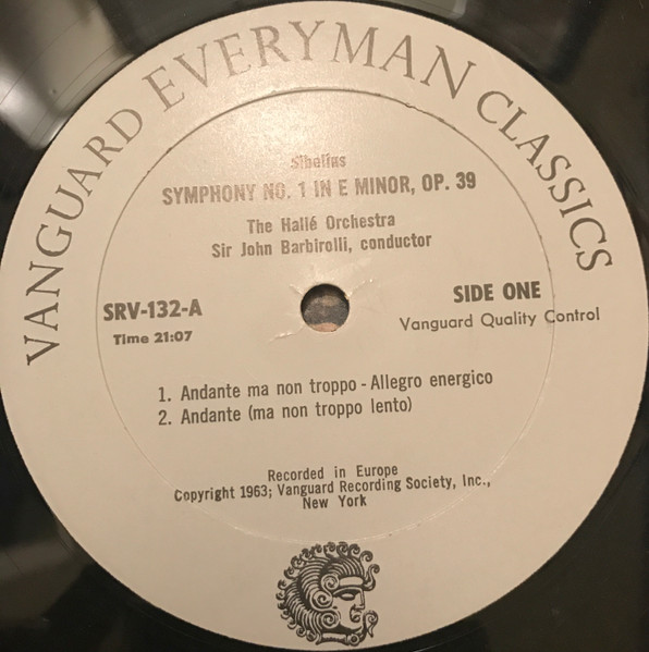 Symphony No. 1 In E Minor, Op. 39