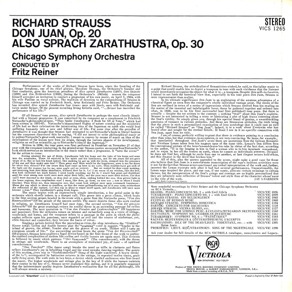 Also Sprach Zarathustra / Don Juan