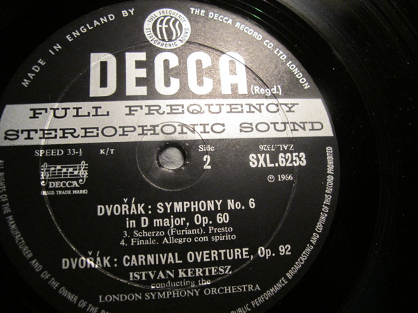 Symphony No. 6 In D Major &bull; Carnival Overture