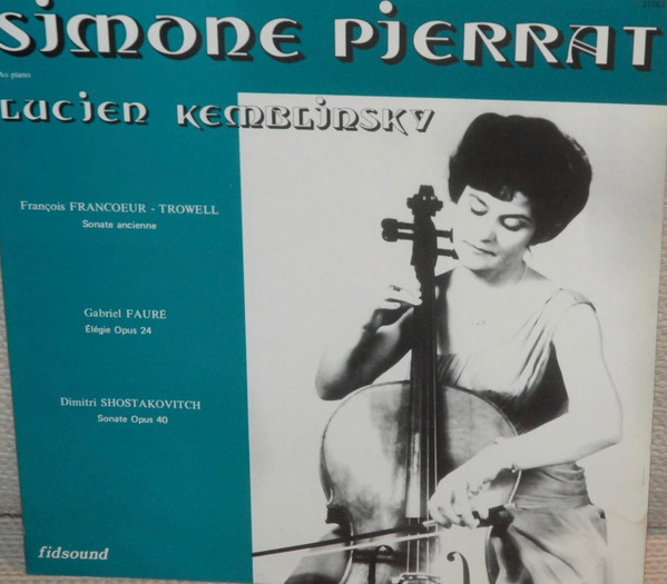 Sonates Pour Violoncelle Et Piano
