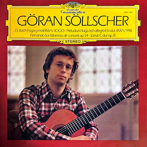 Fuga g-moll BWV 1000 &middot; Preludium, Fuga Och Allegro Ess Dur BWV 998 / Morceau De Concert Op. 54 &middot; Sonat C-dur Op. 15