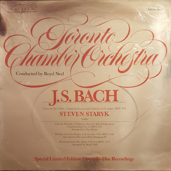 Toronto Chamber Orchestra - Volume 2