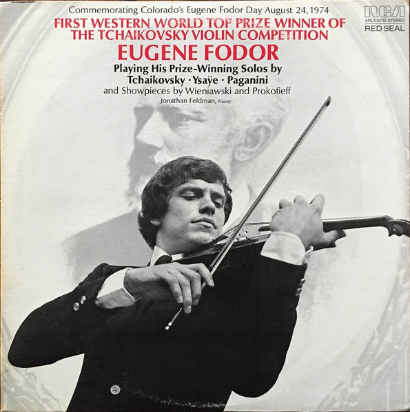 First Western World Top Prize Winner Of The Tchaikovsky Violin Competition Eugene Fodor