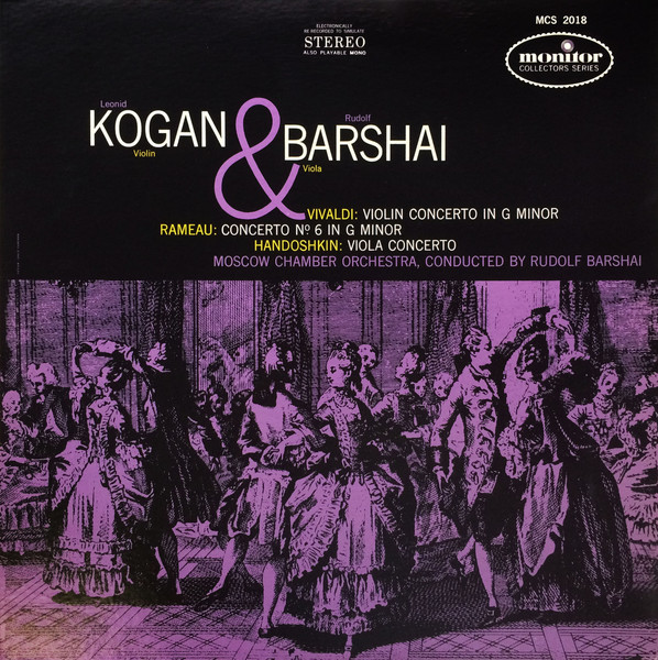 Kogan And Barshai Play - Vivaldi Rameau Handoshkin