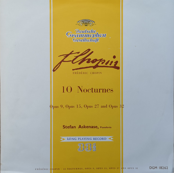 10 Nocturnes, Op. 9, Op. 15, Op. 27, And Op. 32
