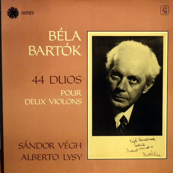 44 Duos Pour Deux Violons