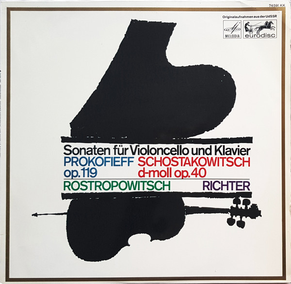Sonaten F&uuml;r Violoncello Und Klavier: Op.119 / d-moll Op.40