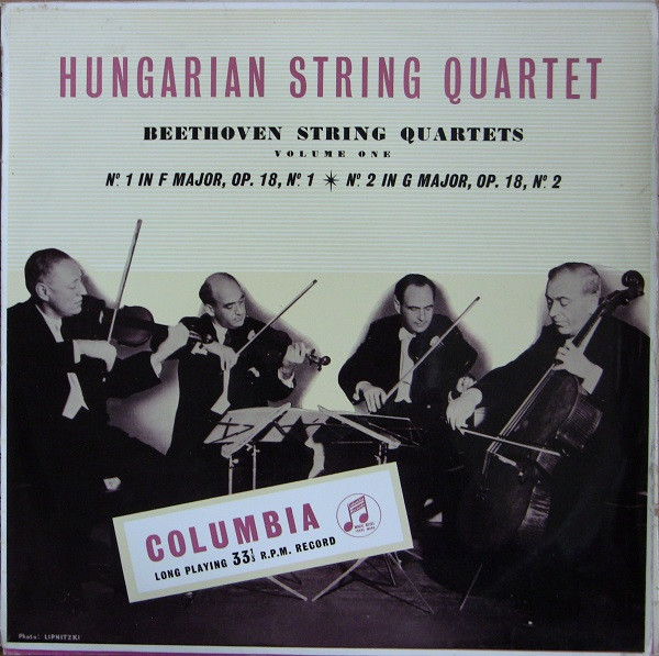 String Quartets  Volume One (No. 1 In F Major, Op. 18, No. 1 / No. 2 In G Major, Op. 18, No. 2)