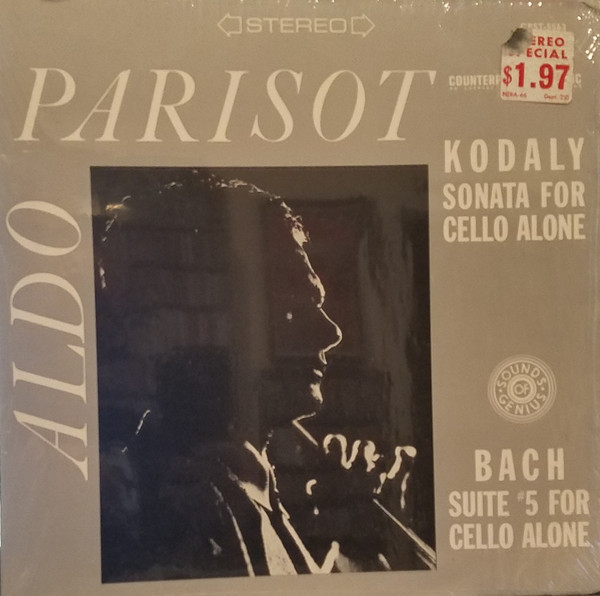 Kodaly Sonata For Cello Alone / Bach Suite #5 For Cello Alone