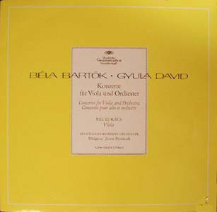 Konzerte F&uuml;r Viola Und Orchester / Concertos For Viola And Orchestra