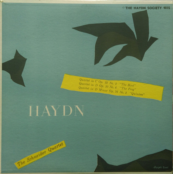 Quartet In C Op. 33 No. 3 "The Bird" / Quartet In D Op. 50 No. 6 "The Frog" / Quartet In D Minor Op. 76 No. 2 "Quintern"