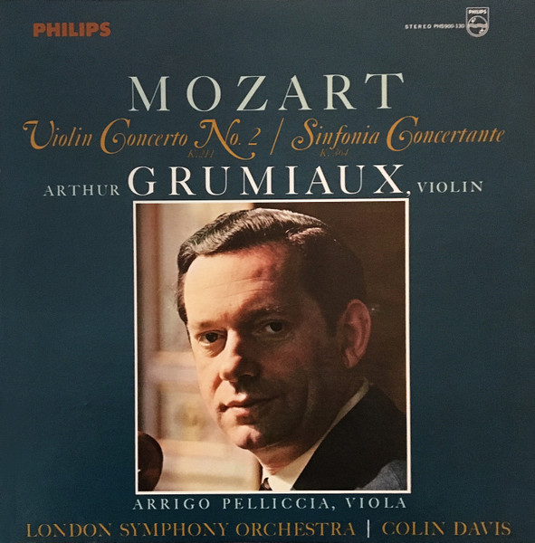 Violin Concerto No. 2 K.211 / Sinfonia Concertante K.364