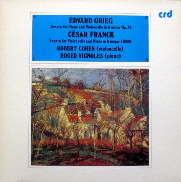 Sonata For Piano And Violoncello In A Minor Op. 36 / Sonata For Violincello And Piano In A Major
