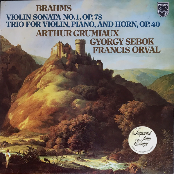 Violin Sonatas No.1 / Trio For Violin, Piano und Horn