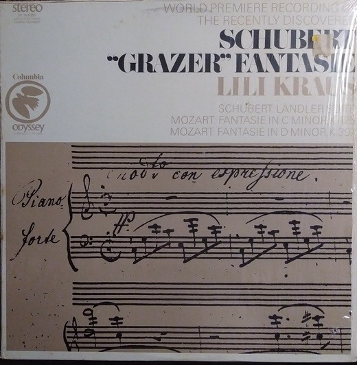 "Grazer" Fantasie / L&auml;ndler Suite / Fantasies In C Minor And D Minor