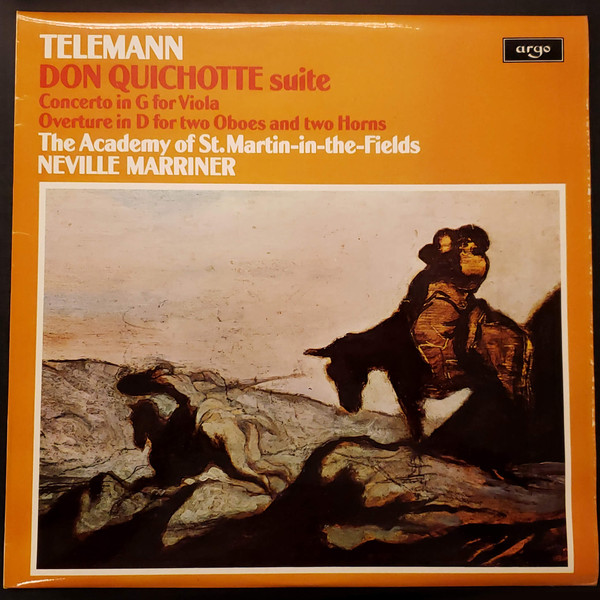 Don Quichotte Suite / Concerto In G For Viola / Overture In D For Two Oboes And Two Horns