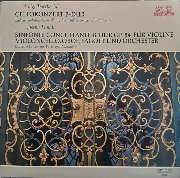 Cellokonzert B-dur / Sinfonie Concertante B-dur Op. 84