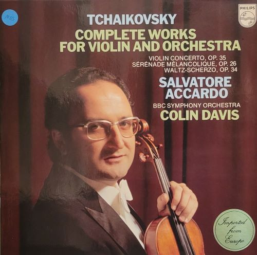 Complete Works For Violin And Orchestra