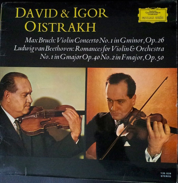 Violin Concerto No. 1 In G Minor, Op. 26 / Romances For Violin & Orchestra No. 1 In G Major Op. 40 No. 2 In F Major, Op. 50