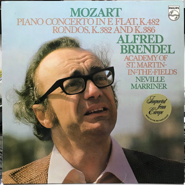 Piano Concerto In E Flat, K. 482 / Rondos, K. 382 And K. 386